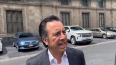 Cuitláhuac García Jiménez llega a reunión con AMLO; rechaza tratar caso de José Manuel del Río Virgen