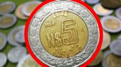 Un MILLÓN de pesos a quien tenga esta moneda de 5 pesos del Bicentenario de la Independencia