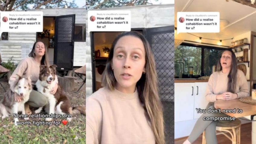 Mujer revela en TikTok el secreto para una relación sana y VIDEO se vuelve viral: lleva 10 años con su pareja pero viven separados