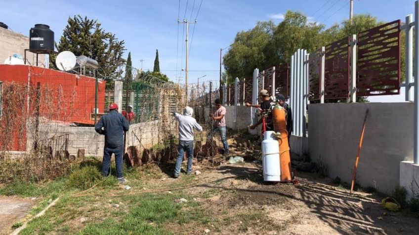 Tecámac recupera sus espacios públicos; eran utilizados como ampliación de sus viviendas