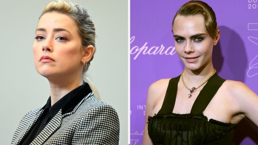 Filtran VIDEO que revela infidelidad de Amber Heard a Johnny Depp con Cara Delevingne