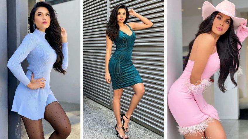 Vestidos de colores vivos para ser la reina del verano como Kristal Silva