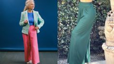 Pantalones anchos, la prenda que las mujeres de más de 60 años deben usar