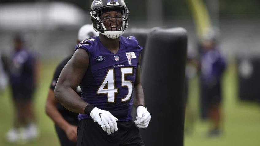 Luto en la NFL: muere a los 26 años Jaylon Ferguson, estrella de los Baltimore Ravens