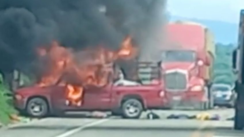 Balacera en Chiapas: Elementos de la Guardia Nacional enfrentan a grupo armado en caseta de Ocuilapa | VIDEO