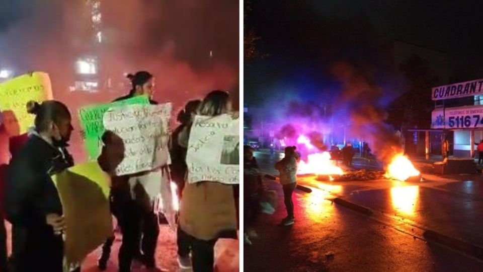 Los manifestantes comenzaron el bloqueo desde la tarde del miércoles 21 de junio.