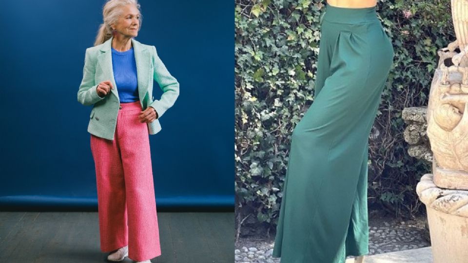 Los pantalones anchos son la mejor opción para estar a la moda este verano.