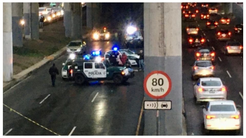 María Fernanda fue reconocida por sus familiares en el lugar del accidente.