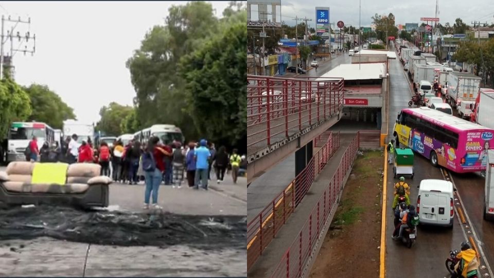 Los padres de familia adelantaron que no tienen pensado retirar el bloqueo hasta que no se haya localizado al acusado