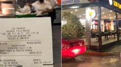 Mesero discrimina a clientes en restaurante de Cancún y los llama piojos