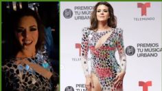 Alicia Machado sube la temperatura en espectacular vestido ajustado de espejos | VIDEO