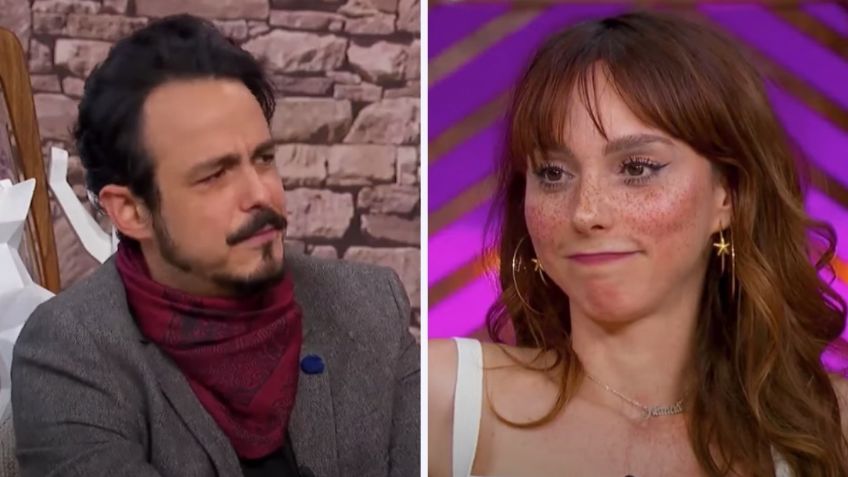 El incómodo reencuentro entre Natalia Téllez y su exnovio en "Netas Divinas" | VIDEO