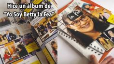 Tiktoker hace álbum de estampas de "Yo soy Betty, la fea"; fans lo pueden descargar de forma gratuita | VIDEO