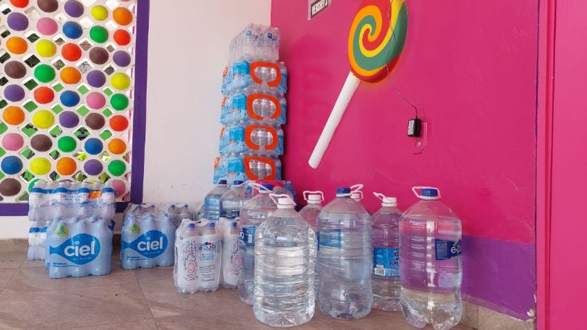 Tiendas comerciales limitan venta de agua en Tampico