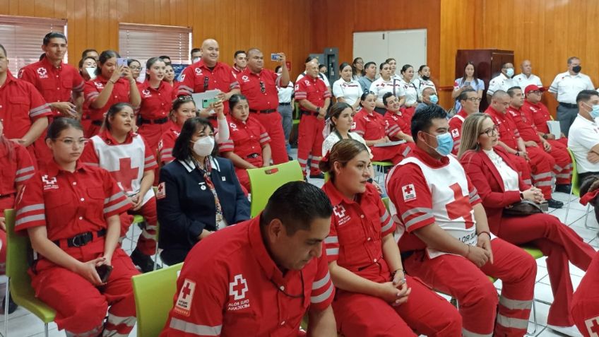 Cruz Roja celebra el Día del Socorrista en Tijuana; Madre y socorrista enfrenta pandemia e inseguridad