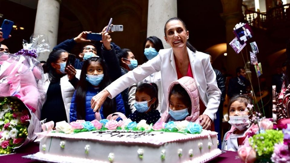 Claudia Sheinbaum, jefa de Gobierno de la Ciudad de México, celebra sus 60 años Fotos: Guillermo O’Gam