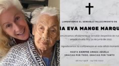 Dan el último adiós a Doña Eva Mange, la abuela de Thalía que falleció a los 104 años