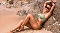 La FOTO menos conocida de Angelique Boyer desde la playa