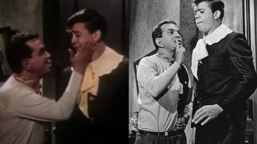 "Sea hombrecito": la vez que Cantinflas le dio una cachetada a Chabelo en una discusión