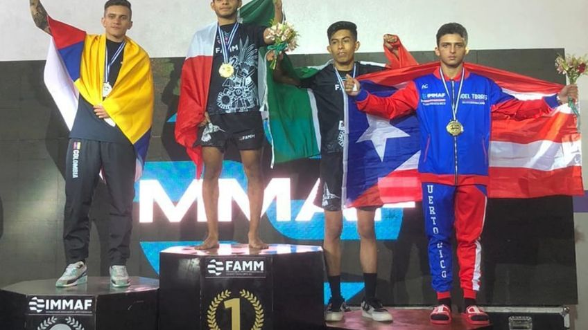 Samuel Sierra: el mexicano que ganó oro en el Campeonato Panamericano de Artes Marciales Mixtas