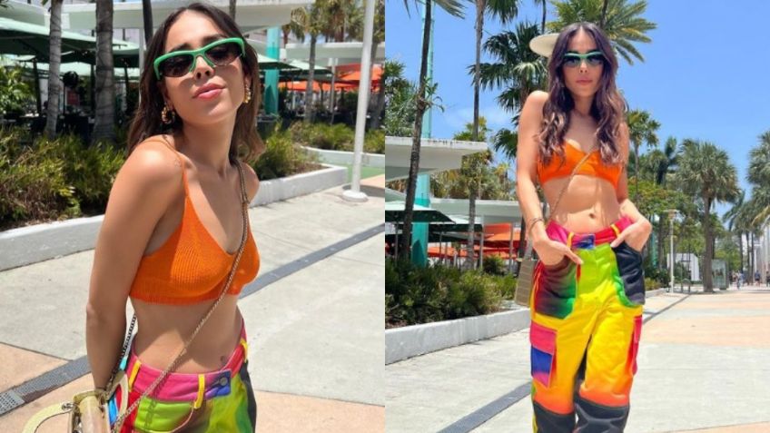 Danna Paola paraliza el Pride 2022 con atrevido look rosa brillante | VIDEO