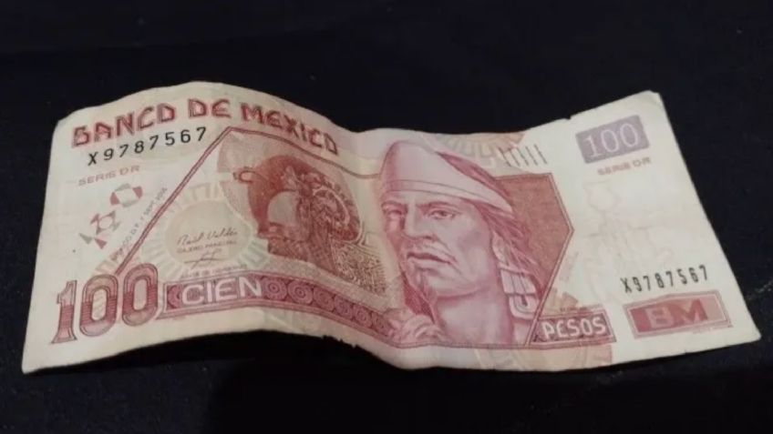 Ofrecen 30 mil pesos por este billete con el rostro de Nezahualcóyotl