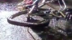 IMÁGENES FUERTES: ciclista muere tras ser embestido por un camión en Ecatepec | VIDEO