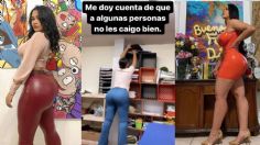 Maestra curvilínea responde contundente y con ironía a quien la acusa de distraer a alumnos con su cuerpo