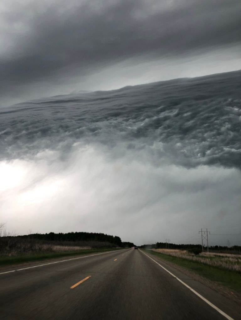 La aterradora foto de “El mar en el cielo”, ¿De qué se trata, es real?