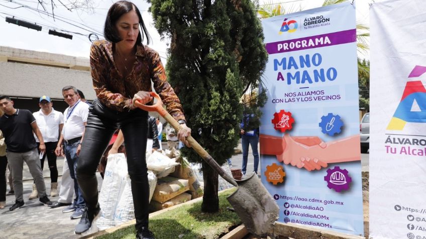 Arrancan programas Mano a Mano y Manos a la Obra en Álvaro Obregón