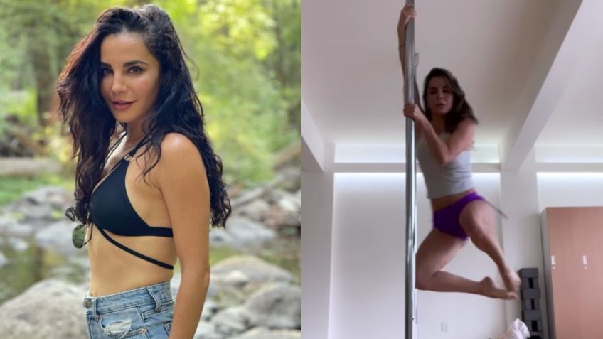 Martha Higareda enciende la red con movimientos de pole dance | VIDEO