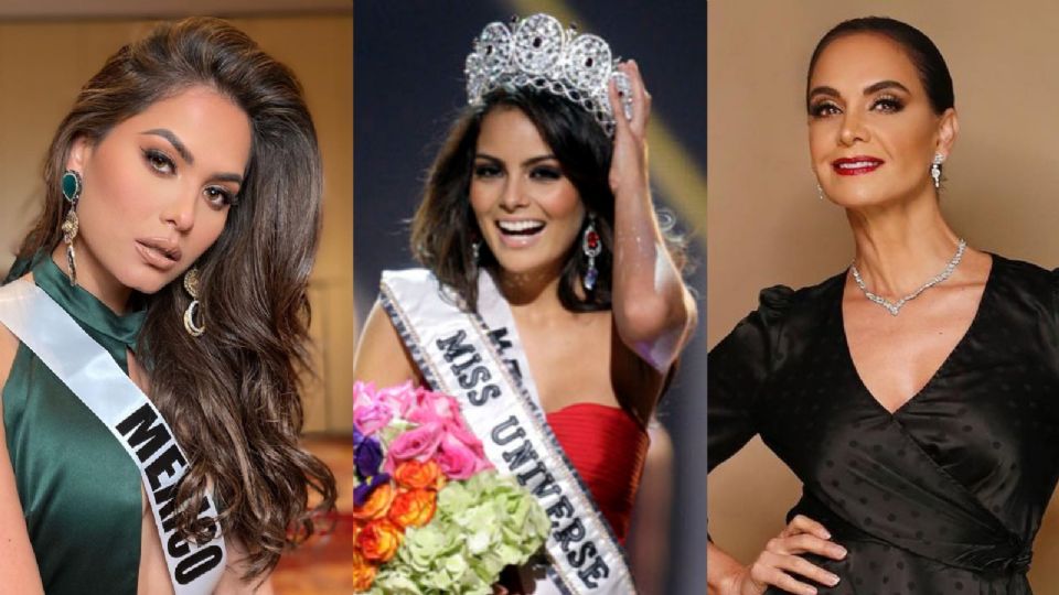 Las tres mujeres han sido Miss Universo