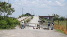 Realizan trabajos en laterales del Puente Roto; esperan reconstrucción