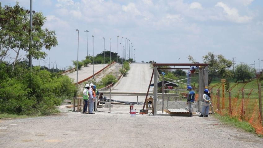 Realizan trabajos en laterales del Puente Roto; esperan reconstrucción