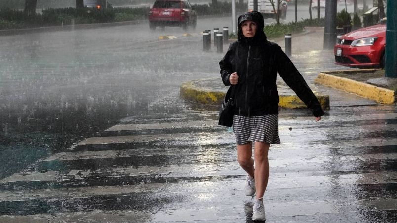 Se prevén lluvias fuertes en distintas zonas del país