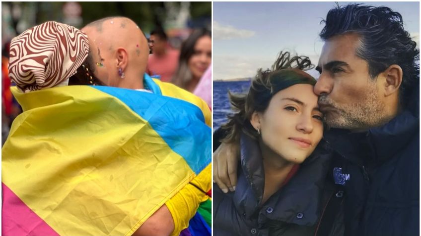 Hija del Negro Araiza revela que es pansexual y presenta a su pareja: FOTOS