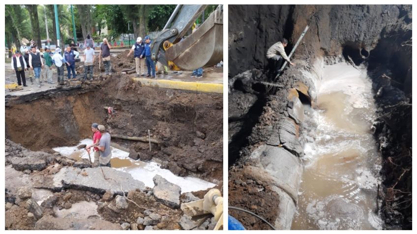 MEGAFUGA en Iztapalapa: Suman 24 horas sin agua potable y 32 colonias afectadas | MAPA