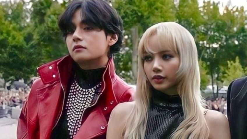 V de BTS y Lisa de BLACKPINK tuvieron una alocada fiesta juntos en Paris