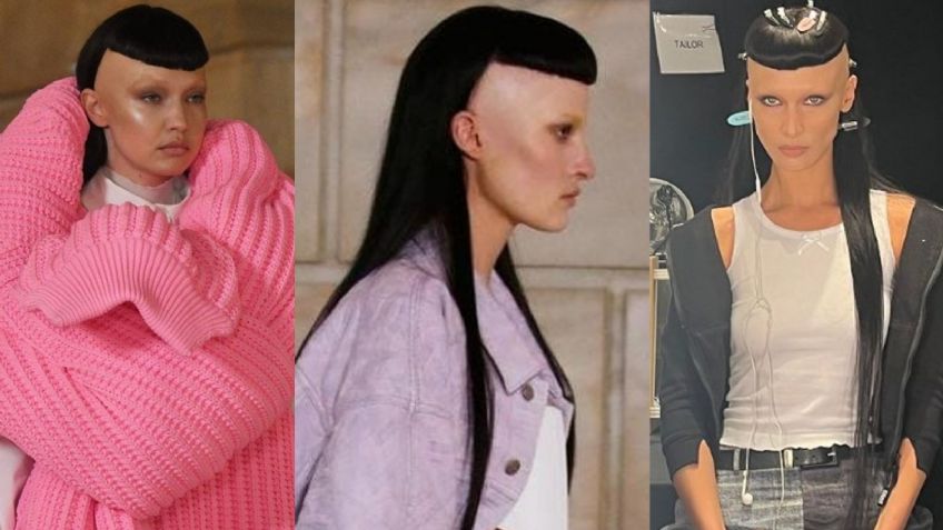 Rapado con fleco, la nueva tendencia en cortes de cabello para este otoño