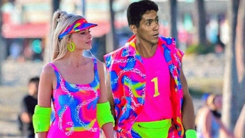 Margot Robbie es perseguida en MEMES por Jorge Campos en el set de la película "Barbie": FOTOS