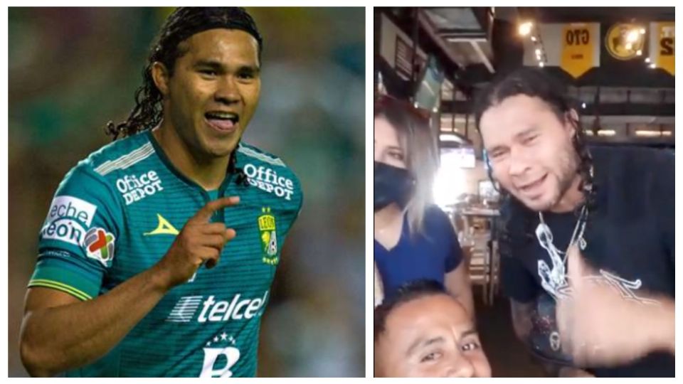 El 'Gullit' Peña mandó saludos a un fan.