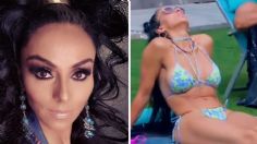 Ivonne Montero luce como chica de calendario tomando el sol en bikini en LCDLF2 | VIDEO