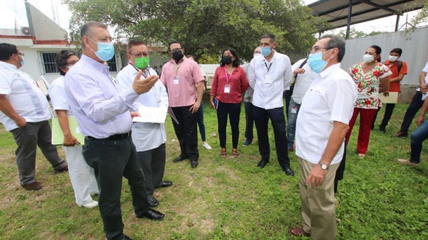 Estamos por concluir recorridos por unidades médicas de primer nivel en Yucatán: Pedro Zenteno