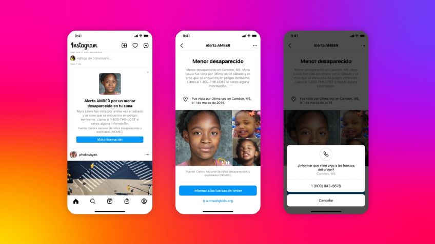 Instagram tendrá Alerta Amber: así será la difusión de niños desaparecidos en la app