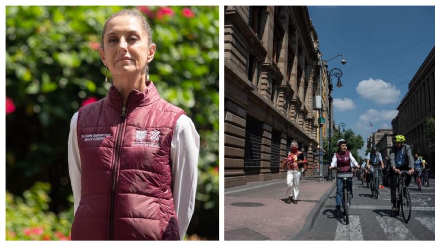 Claudia Sheinbaum conmemora el Día Mundial de la Bicicleta con rodada