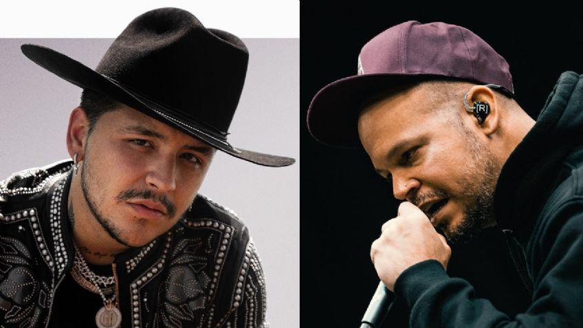 Christian Nodal y Residente unidos contra J Balvin; el sonorense canta las canciones del rapero para "tirarle"