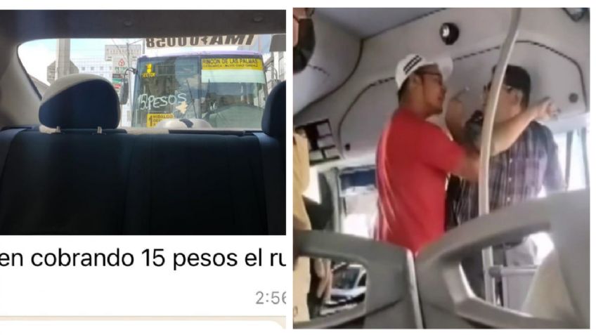 Camiones de Monterrey siguen cobrando 15 pesos; usuarios molestos golpean a conductor | VIDEO