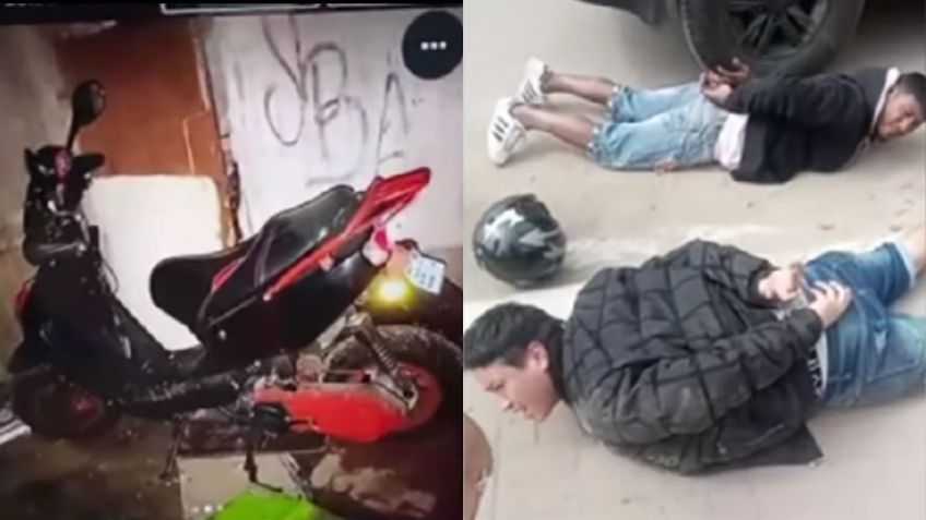 Víctima de robo descubre que ladrones vendían su moto en Facebook; se hace pasar por cliente para atraparlos | VIDEO