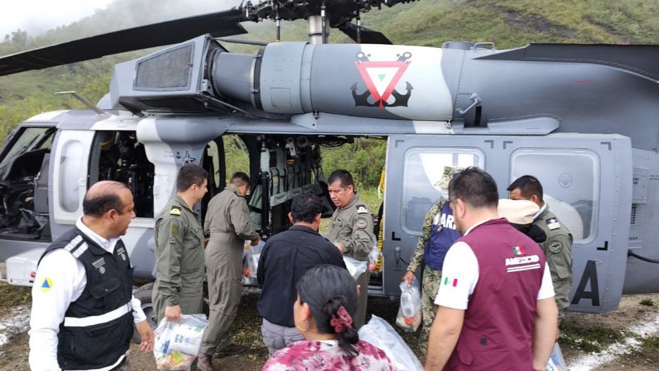 Entregan víveres y apoyan en labores de limpieza. 500 soldados realizan acciones de apoyo
