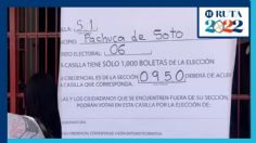 Se acaban boletas en Plaza de Toros Hidalgo; mucha gente se queda sin votar